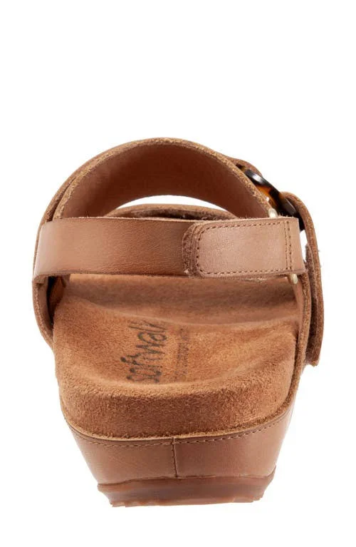 SoftWalk Benissa - Women's Sandal - Tan 6 Medium