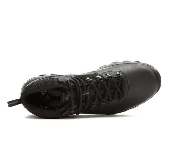Columbia Men's Newton Ridge Plus II Waterproof Wide Hiking Boot - Black/Black, 9