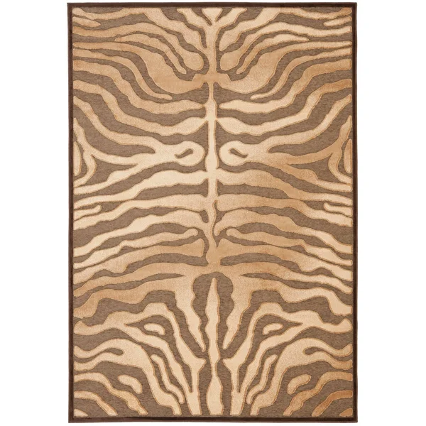 Safavieh Paradise Rug PAR83 Brown, Creme, 2& 7x22 x 4&
