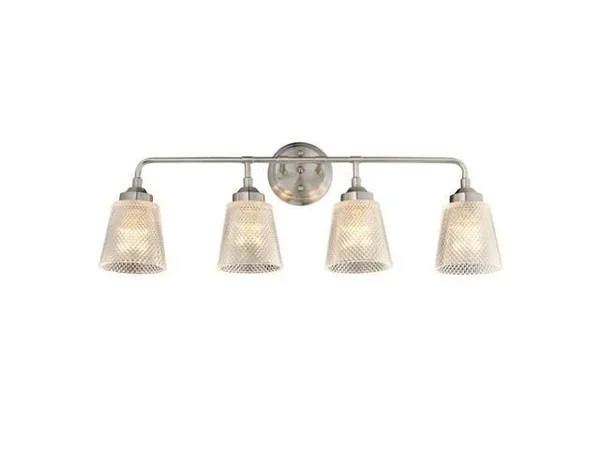 Varaluz 312B04 Westport 29x22 Bathroom Light - Nickel