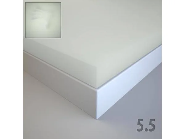 Zippered Cover Included with Twin 3 inch Soft Sleeper 5.5 Visco Elastic Memory Foam Mattress Topper USA Made