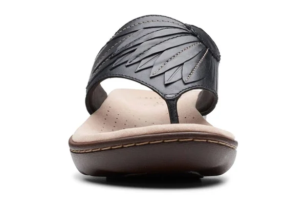 Clarks Women's Phebe Pearl, Black Leather Size: 5 M