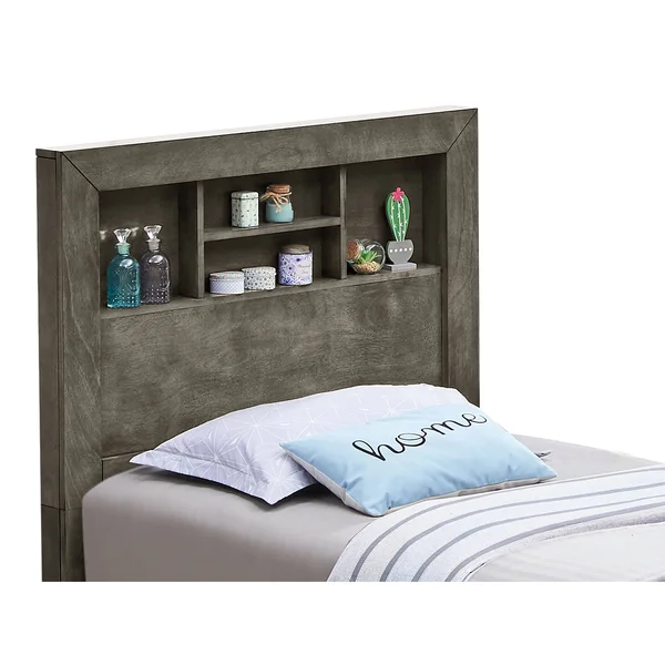 Glory Furniture Burlington Twin Panel Bed in Black - G2450B-TB2