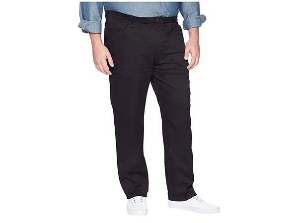 Dockers Big Tall Classic Fit New Standard Jean Cut (Black) Men's Casual Pants