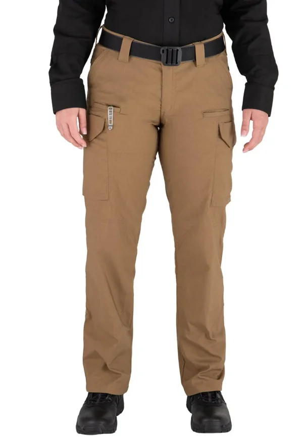 First Tactical V2 Tactical Pants - Womens, Coyote Brown, W10, It, 124011-181-10-T