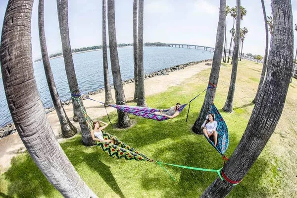 Grand Trunk Double Parachute Nylon Hammock