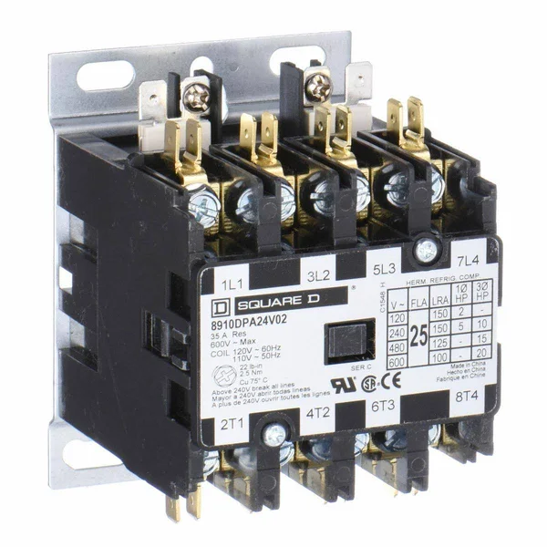 Definite Purpose Contactor, Square D, 8910DPA34V06