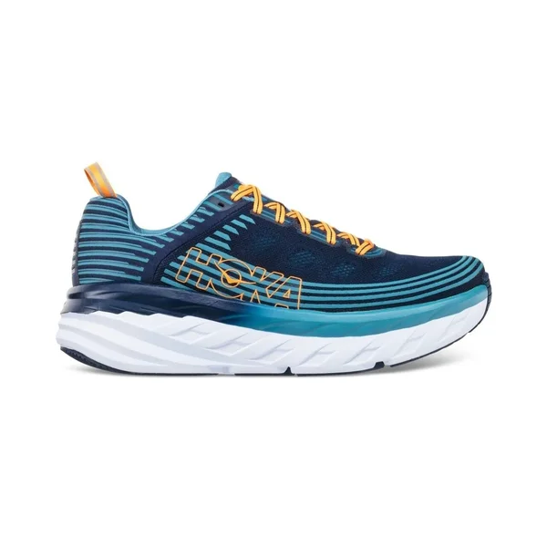 Hoka One One - Bondi 6, Men's Lead/Majolica Blue, 9