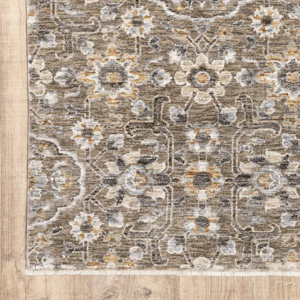 Oriental Weavers 6&7x22 x 9&6x22 Grey Maharaja 532D Area Rug