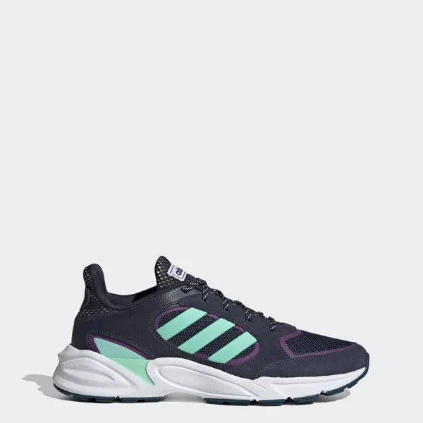 Adidas 90s Valasion Women's Running Shoes, Size: 8, Dark Blue