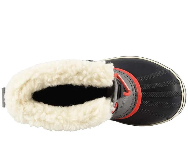 Sorel Kids& Yoot Pac Nylon Boot - Quarry - Sail Red