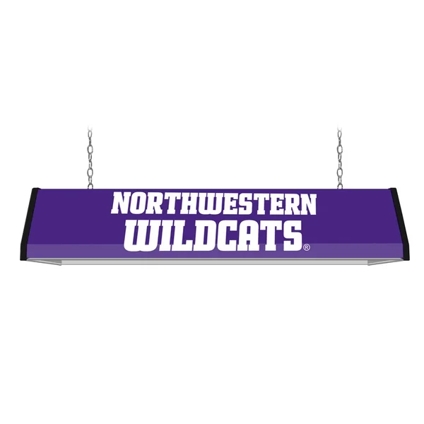 SportsBling.com Northwestern Wildcats: Standard Pool Table Light Black