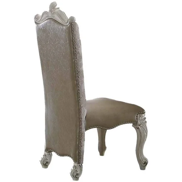 Bowery Hill Side Chair in Vintage Gray and Bone White