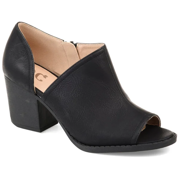 Women's Journee Collection Hartli Bootie - Black - Size 8.5