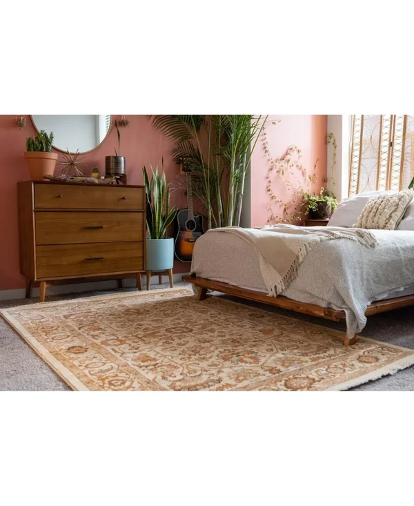 Unique Loom Alcott Dorchester Rug, Beige (4& 0 x 6& 0)