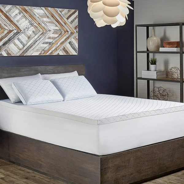 Sealy Perfect Chill 3-Inch Memory Foam Mattress Topper Queen