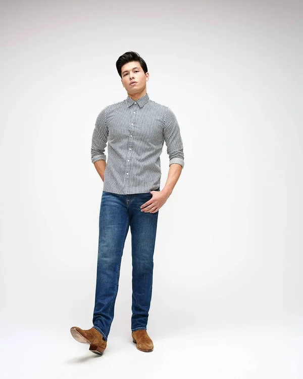 7 for All Mankind Men's 080 Slimmy - 29 - New York Dark