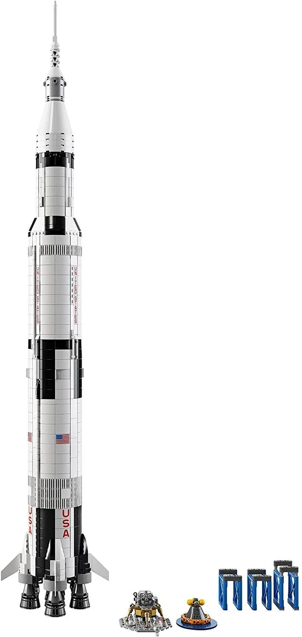 Lego Ideas Nasa Apollo Saturn V 21309 Building Kit New