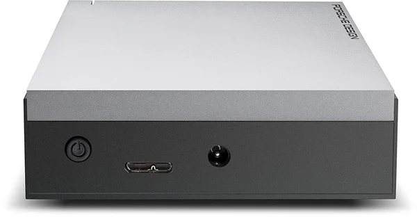 Lacie - Porsche Design 4TB External USB 3.0 Hard Drive - Black/Silver
