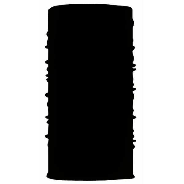 Black Neck Gaiter Tube Bandana Neck Gaiter - Polyester Solid, 120 Pack