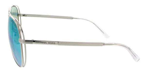 Michael Kors MK1024 Sunglasses - Shiny Silver - Tone (113725)