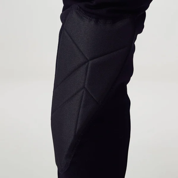 Kipsta Kid's F100, Goalkeeper Pants in Black, Size 6 Years