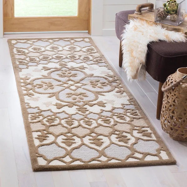 Safavieh 8& x 10& Bellagio BLG610E Grey Ivory Rug