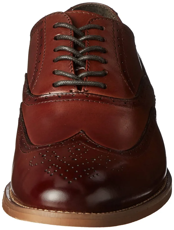 Stacy Adams Men's Dunbar Wingtip Oxford - Cognac
