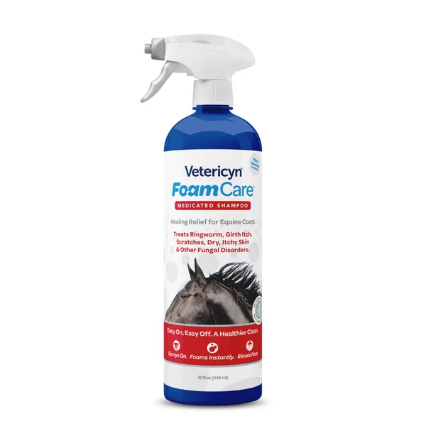 Vetericyn FoamCare First Aid Horses, Pet Shampoo