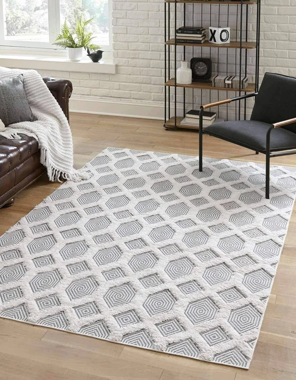 Sabrina Soto Casa Area Rug or Runner, Size: 5& 3 x 8& 0