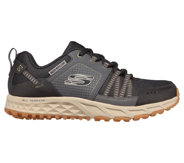 Skechers Men's Escape Plan Sneakers - Black/Gray, 8.5