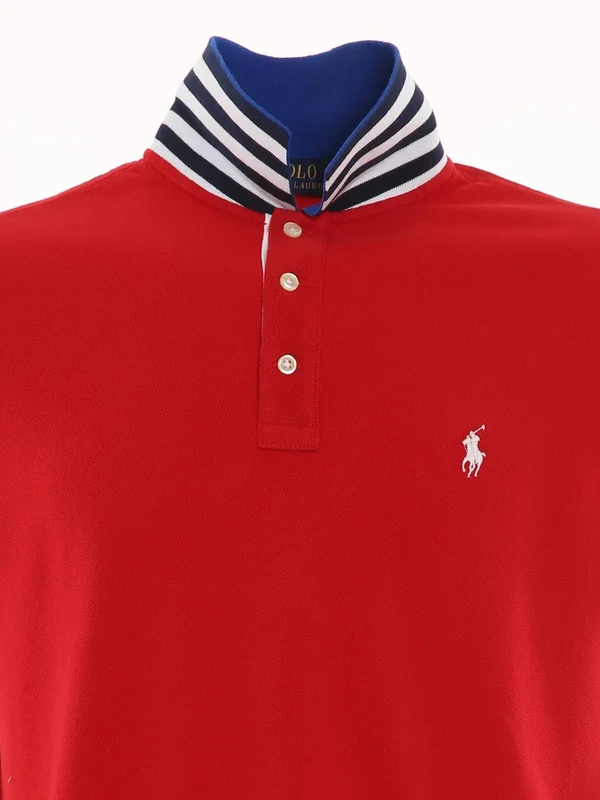 Polo Ralph Lauren Contrasting Collar Cotton Polo