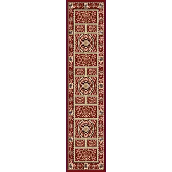Dynamic Rugs Legacy 58021 Rug, 2& x 3&6x22, Red