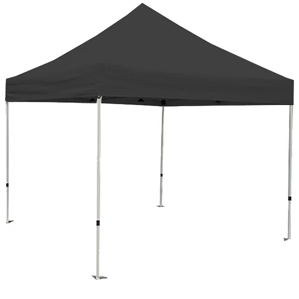 King Canopy Athena 10 ft. x 10 ft. Black Cover White Frame Instant Pop Up Tent, Blacks