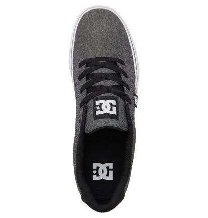 DC Shoes Mens Anvil Shoes - Black Resin - 11