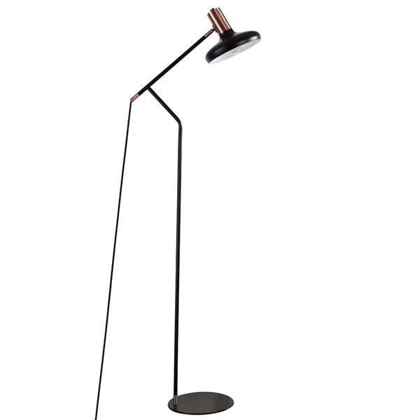 Safavieh Amia Black & Antique Copper Floor Lamp