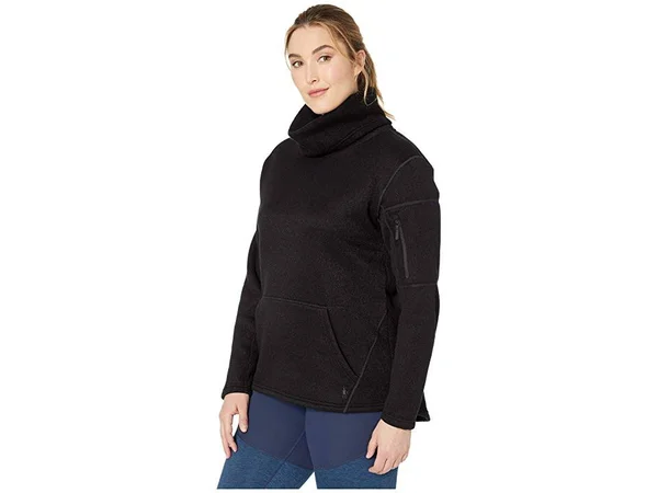 Smartwool Hudson Trail Pullover Fleece Sweater - Women's Black - XL