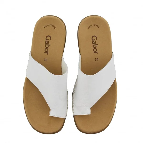 Gabor 03.700.21 Lanzarote White Womens Sandals
