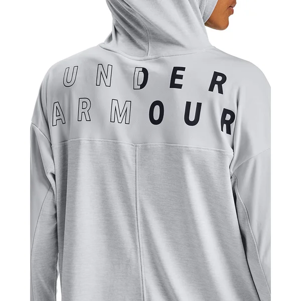 Under Armour Women's Tech Twist Graphic Hoodie Grey Xs