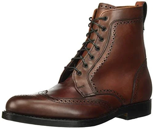 Men's Allen Edmonds Dalton Wingtip Boot 3180220 - 11.5 D, Oxblood