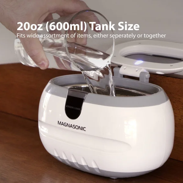 Magnasonic Professional Ultrasonic Polishing Jewelry Cleaner Machine for Cleaning Eyeglasses - Watches, Rings