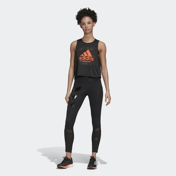 Adidas Women's How We Do Long Tights, Size: Large, Black