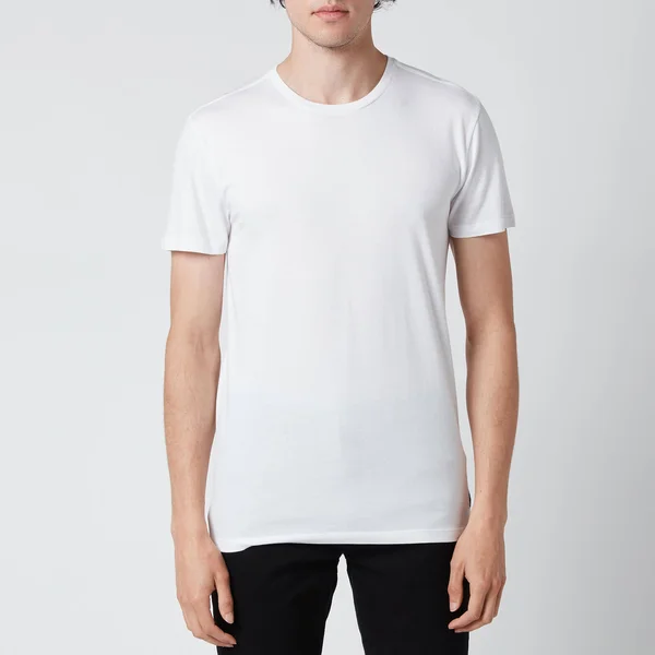 Polo Ralph Lauren Men's Cotton 3-Pack Crewneck T-Shirts - Navy/Charcoal Heather/White - L