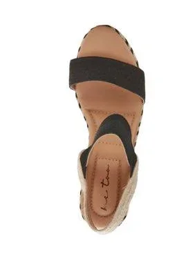 Me Too Barra Espadrille Wedge, Women's, Size: 9.5, Black