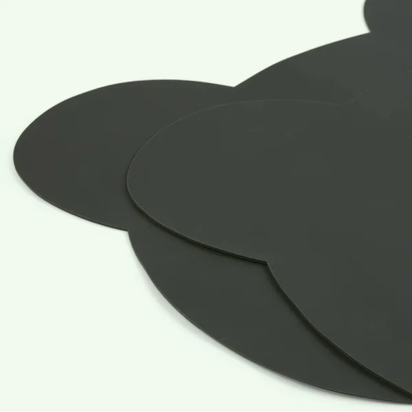 Liewood Gada Silicone Placemats - 2 Pack - Mr Bear Hunter Green