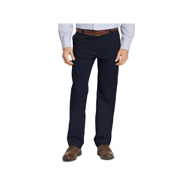 Men's Izod Classic-Fit Performance Flat-Front Pants, Size: 32x32, Blue