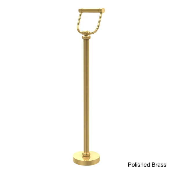Allied Brass Free Standing Toilet Tissue Holder - Polished Chrome
