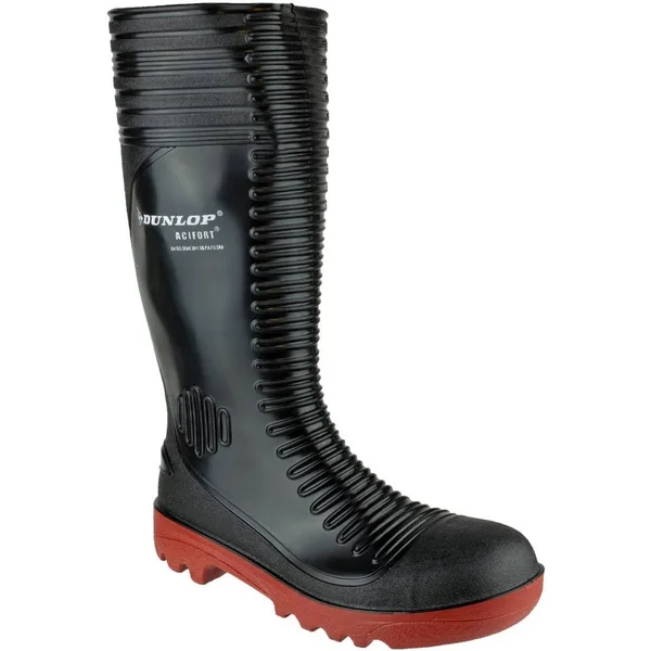 Dunlop Acifort A252931 Ribbed Full Safety Wellington