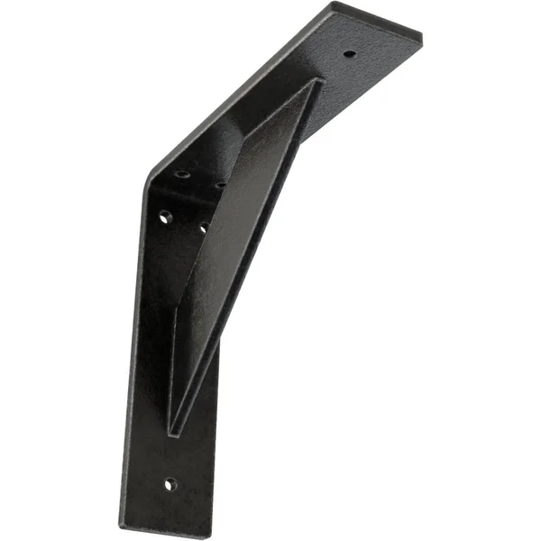 Ekena Millwork BKTM02X08X08TRAPW 2x22W x 8x22D x 8x22H Traditional Steel BRACKET, Antiqued Pewter