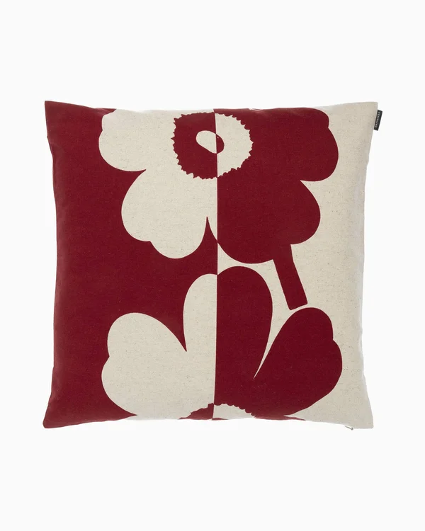 Marimekko Suur Unikko Cushion Cover 50 x 50 cm - Cotton - Red